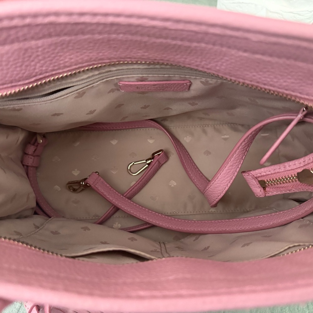 Kate Spade Pink Tweed Purse - Picture 4 of 4